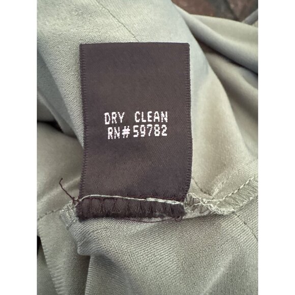 Adrianna Papell Shutter Pleat Dress, Green Cocktail Women's Size 8 - Picture 10 of 10